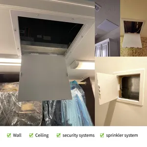 Bảng điều khiển truy cập bằng nhựa HVAC cửa có thể tháo rời với khung cho tường và trần che giấu