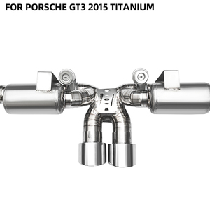 Échappement Valvetronic haute performance pour 991 991.1 2015, tuyau d'échappement en titane - Product Image 4