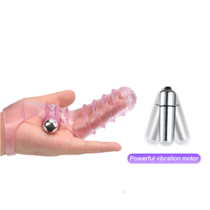 Vibrateur à doigt à sangle très populaire, vibrateur vaginal pour <span class=keywords><strong>culotte</strong></span>, étanche IPX6, masseur de point G ultra-silencieux, écologique et remplaçable - Product Image 4