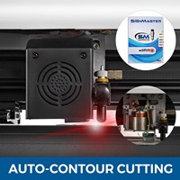 Plotter de corte de vinilo industrial EH-720AB EH-1350AB de 53 pulgadas con contorno automático, accesorio para máquina de impresión por sublimación, venta al por mayor