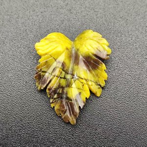 ODM ราคาโรงงานผลิตงูขายส่งด้วยควอตซ์18มม.-41มม. หลวมพลอยสีเขียวโดดเด่นใบสำหรับการออกแบบ - Product Image 1