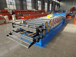 Máquina Formadora de Tejas <span class=keywords><strong>para</strong></span> Techos de Acero de Color con Motor de Engranajes y Diseño de Doble Capa - Product Image 6