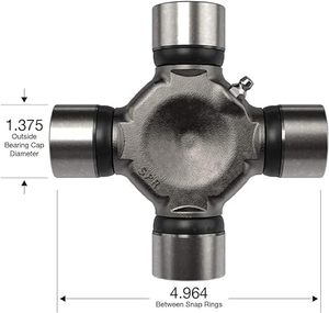 Joint en U Roulement croisé 5-155X 34.93*126.22mm - Product Image 3