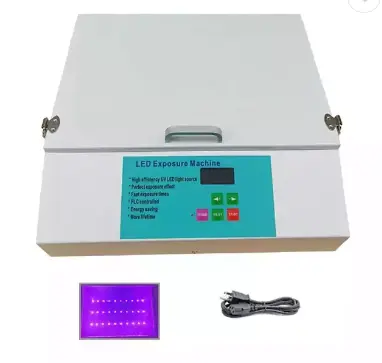 Guangzhou GED High Quality Mini LED Light UV Exposure Machine Exposing Exposer for Pad Printing Silksren Film