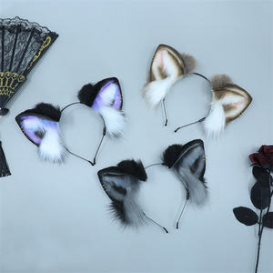 Chat <span class=keywords><strong>cheveux</strong></span> cerceau anime en peluche cosplay fête diffusion en direct accessoires coiffure <span class=keywords><strong>cheveux</strong></span> accessoires - Product Image 6