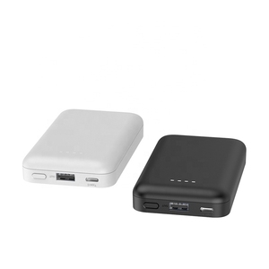 Chargeur de batterie Li-polymère de taille carte de crédit, logo personnalisé, type C, 5W, mini batterie externe sans fil magnétique, 5000mAh, technologie GaN, charge rapide - Product Image 5