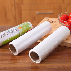 Tear Off Food Cling <b>Wrap</b> 100 Sheets PE Film For Freshness Storage <b>Kitchen</b> Use - Product Image 1