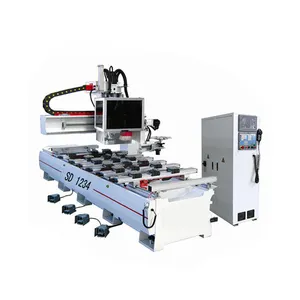 Tek kollu 3d ahşap cnc router/ahşap kesme makinası sd-1234