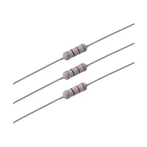 Factory Price Color Code 1/4w Carbon Film Power Resistors Fuse Resistors