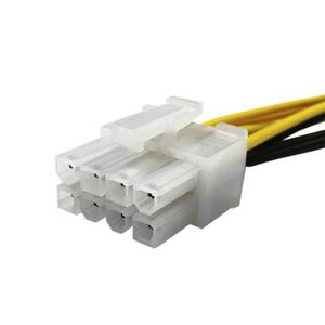 Câble d'alimentation de carte mère 4P à 8P Adaptateur d'alimentation CPU pour ordinateur de bureau en stock 20cm PVC - Product Image 5