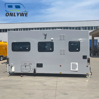 ONLYWE Luxe 4x4 Off Road Expedition Truck Box Camper Caravan Off Road Expedition Motorhome Truck Camper Van Avec Salle de Bains