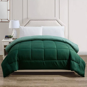 Thiết Kế Đơn Giản 100% Polyester Sợi Nhỏ Mùa Đông Comforter Set Đảo Ngược Vua Kích Thước Quilted Hiện Đại Grey Giường Comforter Chất Lượng Cao - Product Image 5