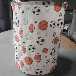 Bathroom Storage Basket Durable Clothes Basket Modern Design Storage Basket Large Capacity Non-Woven Fabric Basket Hua Cheng - Product Image 6