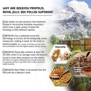 Tabletas de Jalea Real, Polen de Abeja y Propóleo de Marca Privada, Apoyan el Sistema Inmunológico, Promueven la Producción de Energía - Product Image 5