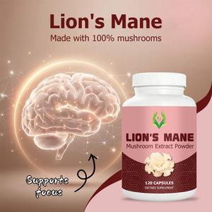 Cápsulas de Melena de León en Oferta, Beta Glucanos y Melena de León que Promueven el Bienestar Emocional, Cápsulas de Hipromelosa - Product Image 5