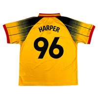 Maillot de football pour garçons en gros d'usine, personnalisation du logo par transfert thermique, coupe ample et respirante, maillot d'équipe de football