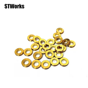 Distanziali in Lega di Titanio Gr5 di Alta Qualità Lavorati a CNC da 5mm per Pinze Freno Radiali Ducati Panigale 1199 <span class=keywords><strong>1299</strong></span> V4 - Product Image 5