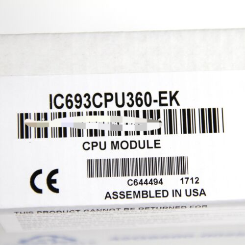 1 Piece Brand New Original Ic693cpu360 Cpu Module 240k User Memory Plc