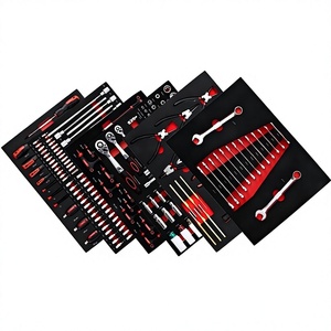 Juego de Herramientas para Reparación Móvil, Caja de Herramientas con Cajones, Forro de EVA, Kit de Herramientas para Reparación de Automóviles, Acero al Cromo-Vanadio, para Taller - Product Image 1