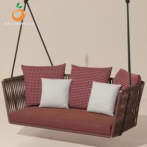 Fauteuil suspendu en rotin personnalisable haut <span class=keywords><strong>de</strong></span> gamme pour jardin, terrasse et cour, idéal pour se prélasser au <span class=keywords><strong>soleil</strong></span> - Product Image 1