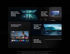 Redmi A Pro 75 2026 สมาร์ททีวี 75 นิ้ว 4K UHD 144Hz สูงสุด 288Hz 3GB+64GB HDMI2.1 Dolby Audio Google TV L75RC-AP - Product Image 4