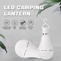 Ampoule d'urgence E27 B22 adaptée à la maison, au camping, ampoule LED rechargeable, ampoule d'urgence 7W 9W 12W 15W