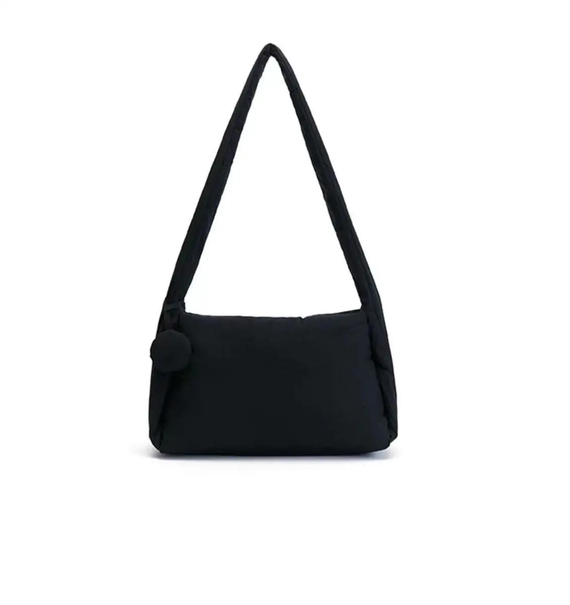 Fashionable Lightweight Nylon Tote Bag Puffy Crossbody Bag Large Capacity Handbag Plain Blank Tote Bags Women Handbag