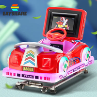 Parc d'attractions pour enfants Kiddies Indoor Kiddy Racing Simulator Scroll Screen Rocking Car Kiddie Rides Swing Machine