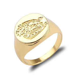 Anillo de Aleación Chapado en Oro del Mismo Modelo que en la <span class=keywords><strong>Película</strong></span> Kingsman: The Secret Service, Anillo de Cola de Dragón - Product Image 1