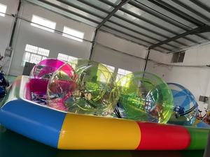 QIQU Centro de Juegos Acuáticos Portátil Cuadrado al por Mayor para Niños y Adultos, Piscina Inflable Grande para Exteriores - Product Image 2