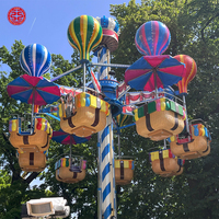 Attraction de fête foraine Manèges en plein air Parc d'attractions Machine de jeu Tour de ballon rotatif Samba à vendre