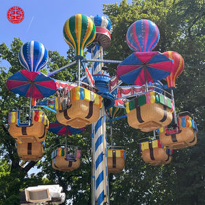 Attraction de fête foraine Manèges en plein air Parc d'attractions Machine de jeu Tour de ballon rotatif Samba à vendre - Product Image 5