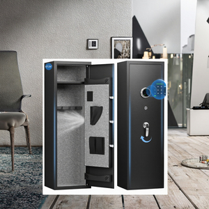 Miễn phí vận chuyển lớn bảo vệ cá nhân thép súng an toàn với an ninh cao điện tử kỹ thuật số khóa - Product Image 3