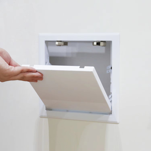 Panneau d'accès artistique perforé moderne en aluminium pour plafonds de bureau insonorisés en plaques de plâtre carrées et grilles de <span class=keywords><strong>plafond</strong></span> - Product Image 5