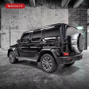Kit de Carrocería para Automóvil Benz Clase G W465 G350 G500 <span class=keywords><strong>G550</strong></span>, <span class=keywords><strong>Precio</strong></span> al por Mayor, Actualización a Parachoques de PP, Kit de Carrocería Ancha Estilo W465 B - Product Image 2