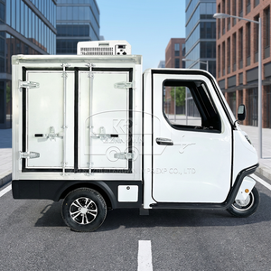 Tricycle électrique réfrigéré pour la livraison de nourriture, chaîne du froid, vélo cargo à trois roues, chariot congélateur mobile - Product Image 1