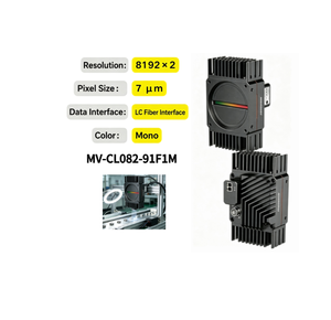 Nouvelle caméra de numérisation linéaire HIK ROBOT MV-CL082-91F1M, caméra de numérisation linéaire mono 8K 7m avec interface optique XoF simple - Product Image 5