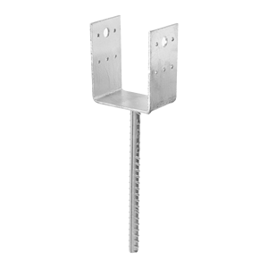 울타리 또는 데크 마운트 포스트 피팅을위한 사각 울타리 포스트 플랜지베이스 금속 바닥 포스트 플랜지 데크 레일 시스템 - Product Image 5