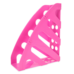 Huajie Bền Tiết Kiệm Không Gian Duy Nhất Cột PP Nhựa Máy Tính Để Bàn Tập Tin Tổ Chức Giá Lưu Trữ Văn Phòng Hộp Giấy Khay Văn Phòng Phẩm Tập Tin - Product Image 3