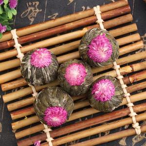 Teh Bola Leci Grosir Pabrik, Bunga Cina Buatan Tangan, Teh Seni Sehat Spesial dalam Kemasan Kantong - Product Image 1