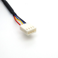 Cable de Extensión para Ventilador Molex 2510 de 2.54mm, 4 Pines, Cable de Conexión para PCB de Cobre Estañado