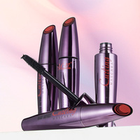 Menow M12002 OEM/ODM Marque Privée Maquillage Cils Mascara 3D Waterproof Longue Durée + Eyeliner Ensemble Cosmétiques Usine Personnalisée