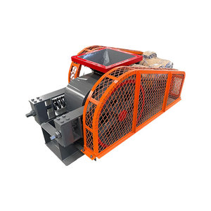 Concasseur à double rouleau à dents pour le broyage de pierres et la fabrication de sable 220V 22*2W - Product Image 1