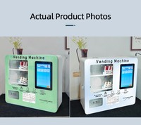 Mini distributeur automatique à écran tactile avec code QR, kiosque intelligent en libre-service, 4 catégories de produits, vente au détail sans surveillance