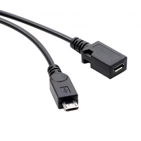 Lot de 2 adaptateurs OTG micro USB 2-en-1, connecteur prise USB vers micro-prise, neuf, DC pour Fire Stick, Fire TV, Nexus 4/7