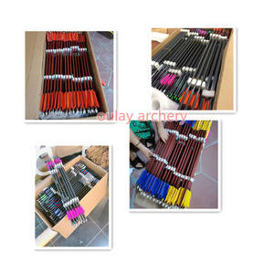 0.002 ~ 0.004 <span class=keywords><strong>frecce</strong></span> in carbonio puro rettilineità con 4 pezzi di tacchino fletchings a cavallo tiro 100% <span class=keywords><strong>frecce</strong></span> in carbonio puro - Product Image 6