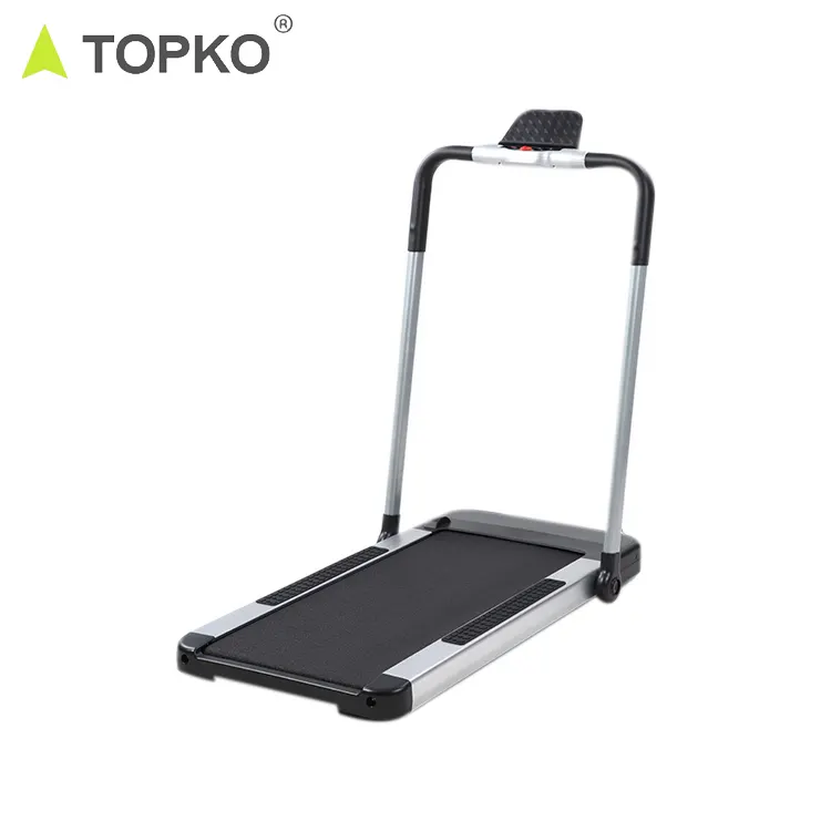 TOPKO זול מסחרי חדר כושר ציוד כושר נייד מתקפל חשמלי ממונע מוסיקה ac הליכונים מייצר עבור בית