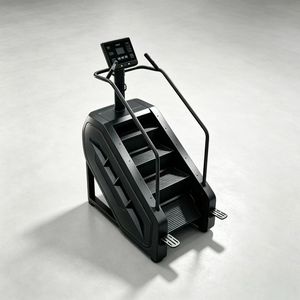 Máquina de Escaleras Vertical Negra Mate, Estructura de Acero Resistente, Velocidad Ajustable, Equipo de Gimnasio y Fitness - Product Image 2