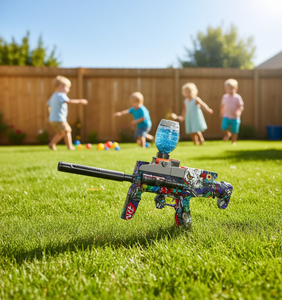 Pistolet à gel électrique MP7 pour enfants de 8 à 13 ans, jouet électronique en plastique fonctionnant sur piles, unisexe - Product Image 2
