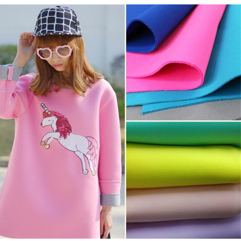 75D Polyester Scuba Fabric Double Layer 4 Way Stretch Spandex for Pants in Scuba Diving Gear